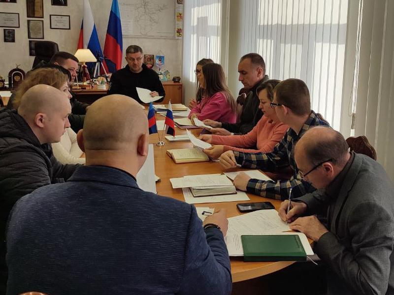 Глава округа провел заседание Антинаркотической комиссии при Администрации Старобельского муниципального округа.
