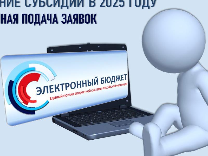 ПОЛУЧЕНИЕ СУБСИДИИ В 2025 ГОДУ: ЭЛЕКТРОННАЯ ПОДАЧА ЗАЯВОК.